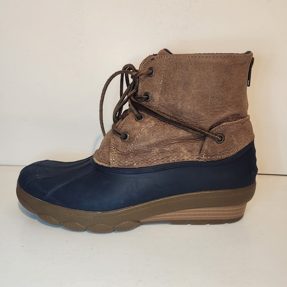 Used Sperry Women's Duck boots size 7 1/2 - Picture 6 of 16